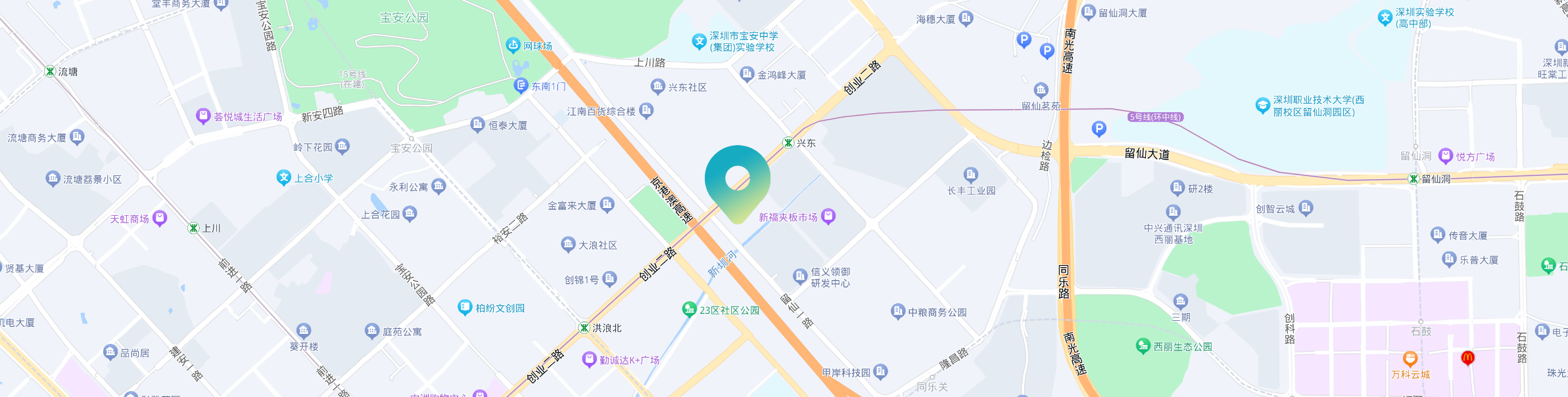 联系我们地图