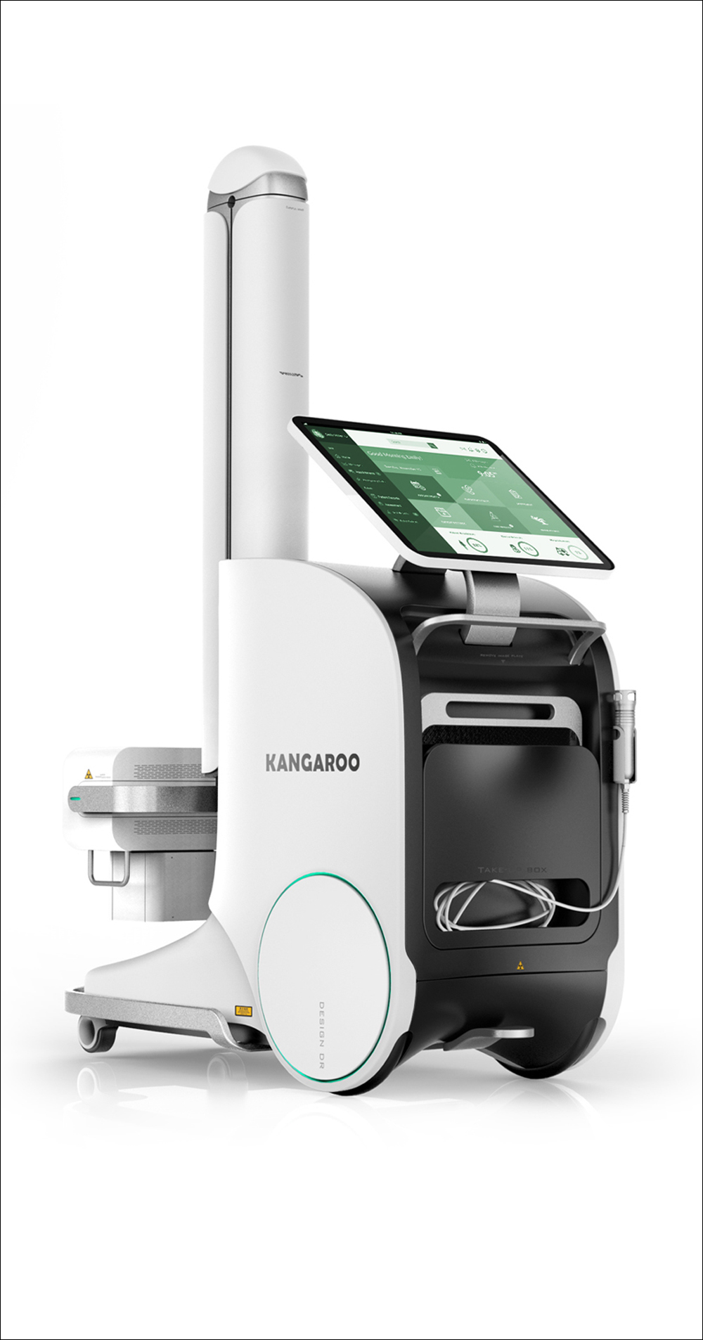 移动DR医学影像系统工业设计：Digital Mobile  DR DT10000 Kangaroo Medical Technology Co.,Ltd